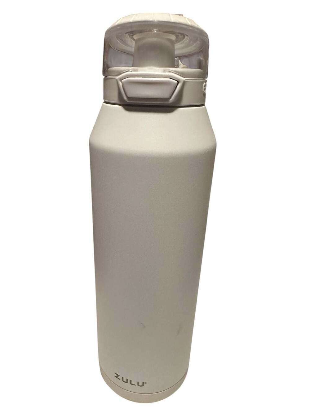Zulu 40oz Stainless Steel Vacuum Insulated Water Bottle with Flip Straw Lid